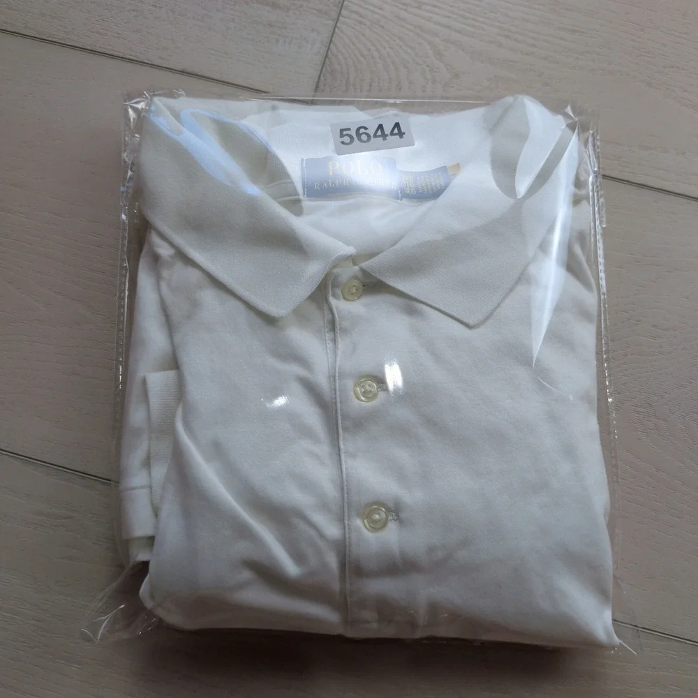 Polo Ralph Lauren Mens 3XB White Short Sleeve Cotton Polo Shirt Flesh Pony Logo